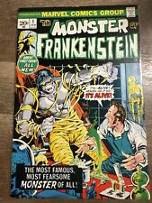 The Monster of Frankenstein #1 Marvel 1972 VG/FN to FN-, Not CGC, Mike Ploog picture
