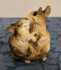 VG Hugging Mice Sculpture  by Castagna Italy Mice Figurine 3.25