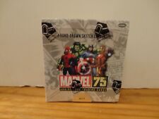 MARVEL 75TH ANNIVERSARY FACTORY SEALED CARD BOX #5572/6000 NM 2014 picture