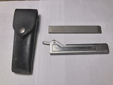 NEAR MINT VINTAGE BUCK MODEL 137 KNIFE STEELMASTER SHARPENER KNIVES c. 1972-1986 picture