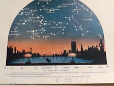 1923 DECEMBER STARS Constellation Astronomy Cityscape Westminster Bridge London picture