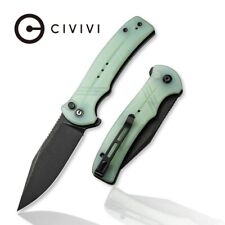 Civivi Cogent Button Lock Jade G10 Handle Folding Pocket Knife - C20038D3 picture