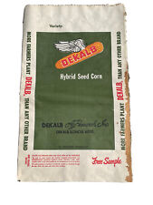 VTG DeKalb hybrid Seed Corn Sack DeKalb Ag Research, Inc Free Sample Paper Bag picture