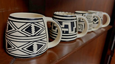Mesa Verde Cliff Art Ceramic Cup New Mexico set of 4 picture