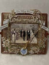 Vintage 2007 The White House Collection Christmas Ornament Collectable   Metal picture