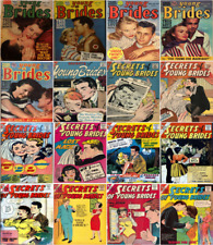 1950's - 1960's Young Brides Comic Book Package - 16 eBooks on CD picture
