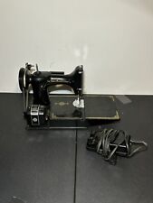 Vintage Singer Featherweight Sewing Machine 221-1 Motor 678-3 Working No Case picture