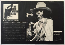 Sly Stone Edgar Winter Ray Davies Bob Hite 1973 CLIPPING JAPAN MAGAZINE ML 10O picture