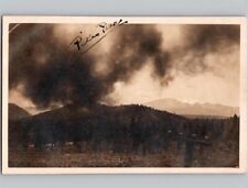 c1910 Pikes Peak Smoky Clouds Colorado CO RPPC Real Photo Postcard picture