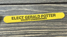 Vintage Elect Gerald Potter County Commissioner Nail Filer Politics picture