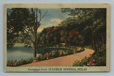 Greetings From Sulphur Springs, Texas Postcard picture