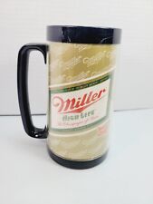 Vintage Miller High Life Beer Thermo-Serve Insulated Plastic Mug Cup picture