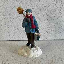 Mervyn's Village Square Chimney Sweep & Bucket 1992 Figurine Holiday Christmas picture
