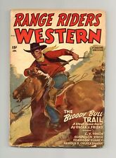 Range Riders Western Pulp Jan 1948 Vol. 18 #1 VG picture
