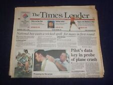 1999 JUNE 3 WILKES-BARRE TIMES LEADER - DATA KEY IN PLANE CRASH PROBE - NP 8257 picture