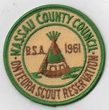 1961 Onteora Scout Reservation Nassau County Council BSA Patch GREEN Bdr. [CA421 picture