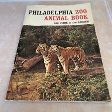 PHILADELPHIA PENNSYLVANIA ZOO SOUVENIR ANIMAL BOOK BOOKLET 1964 VINTAGE picture