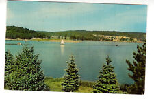 Postcard: Lake at Shawnee State Park,  near Bedford, PA (Pennsylvania); pm 1975 picture