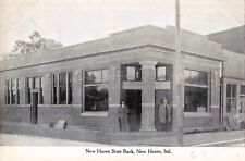 New Haven State Bank New Haven Indiana IN c1911 Postcard picture