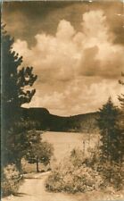 Antique RPPC Postcard  KINEO Maine  FROM THE ROAD  LAKE & MOUNTAIN VIEW   1911 picture