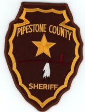 MINNESOTA MN PIPESTONE COUNTY SHERIFF NICE SHOULDER PATCH POLICE picture