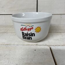 1999 Kellogg's Raisin Bran Cereal Bowl, Nostalgic, Collectible picture