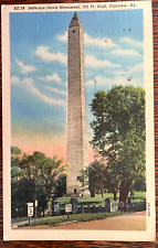 Vintage Postcard 1951 Jefferson Davis Monument, Fairview, Kentucky picture
