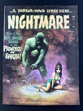 Nightmare #10 Skywald Publishing Vintage Bronze Age Horror Magazine 1972 Fine picture