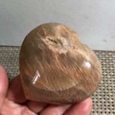 176g Natural Orange Moonlight Stone Crystal Quartz Specimen Healing h6 picture