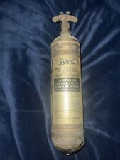 Vintage Brass  PYRENE 1 Qt. Fire Extinguisher. picture