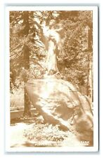 Postcard Sacajawea Statue, Washington Park, Portland OR RPPC I17 picture