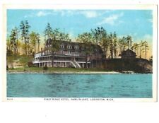 c1920 Piney Ridge Hotel Hamlin Lake Ludington Michigan MI Advertising Postcard picture