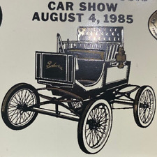 1985 Genesee Valley Antique Classic Car Show AACA 1901 Rochester Steam Car Plate picture