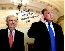 US Senate Mitch McConnell of Kentucky Majority Leader Autographed 8x10 Photo picture