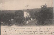 Postcard View from Rocky Springs Railway Lancaster PA  picture