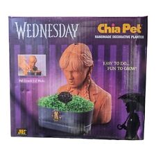 Chia Pet Wednesday Addams Jenna Ortega Handmade Decorative Planter Netflix *NEW* picture