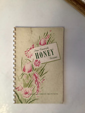 Vintage HONEY Recipe Book New Favorite American Honey Institute Cookbook Cooking picture