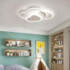 Kids Modern Childrens Room LED Cloud Bedroom Decorative Ceiling Light Lamp White picture