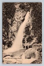 Pinkham Notch NH-New Hampshire, Glen Ellis Falls, Vintage c1910 Postcard picture