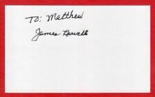 JAMES JIM LEAVELLE Signed Autograph Index Card * OSWALD Escort John F Kennedy picture