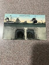 1920 Pennsylvania Rail Road Hudson Tunnel Postcard picture