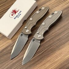 8''New Fast Opening 20CV Blade All Titanium Handle Tactical Folding Knife FC172 picture