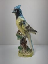 Vintage Blue Jay On A Branch Statuette 13