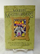 Marvel Masterworks #8: The Incredible Hulk Nos. 1-6 (Marvel, September 1989) picture
