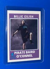 Rare Billie Eilish Custom Throwback Trading Card ( poster, cd) picture