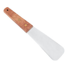 JY Stainless Steel Ice Cream Shovel With Wooden Handle Dessert Spade picture