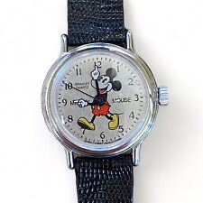 VTG 1978 Bradley Quartz Watch 50 Years of Time with Mickey Ltd. Ed. Numbered picture