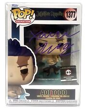Funko Pop Jujutsu Kaisen Aoi Todo #1396 Signed by Xander Mobus PSA DNA CCI picture