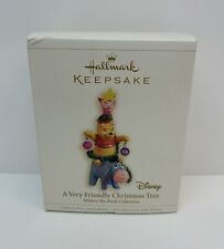 Hallmark Keepsake Ornament A Very Freindly Christmas Tree-Winnie The Pooh-NEW picture