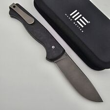 WE Knife MRF 925D Folder Shred Carbon Fiber Handles Slip Joint S35VN Blade picture